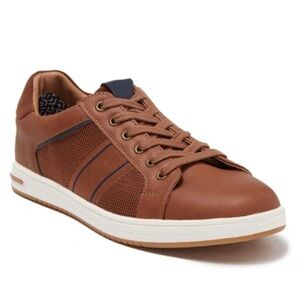 Men’s MADDEN Bostor brown leather sneakers- Size 10